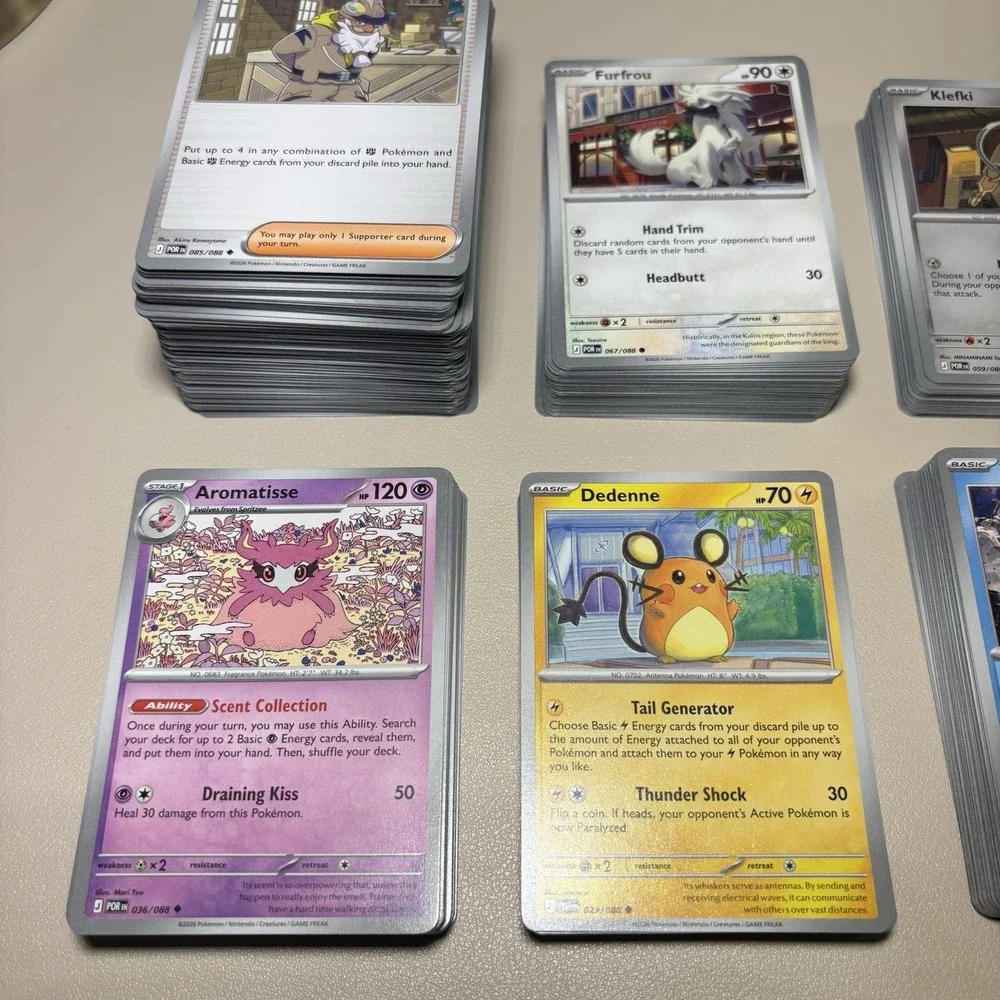 Perfect Order Sorted Bulk Lot Of 580 Standard Base Cards No Holos No Ex
